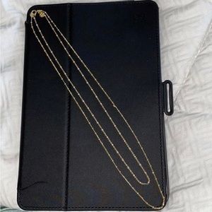 Gorjana 2 Layer Gold Capri Necklace